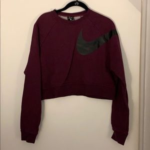 Nike crop sweatshirt
